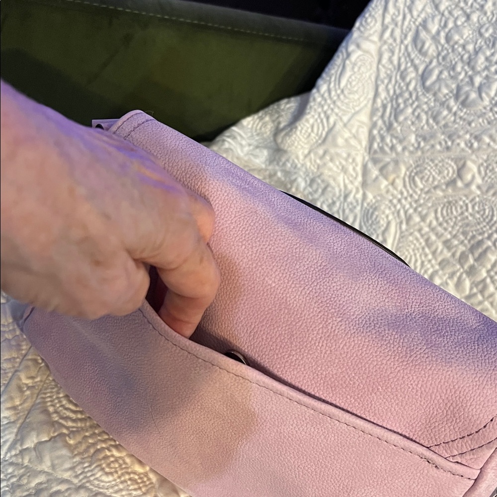 Aimee Kestenberg Light Pink Shoulder Crossbody Bag - Picture 7 of 16